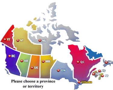 Map of Canada